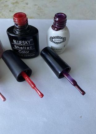 Лот набор гель лаки лак kodi trina reforma koto nfu.oh glambee nyd2 фото