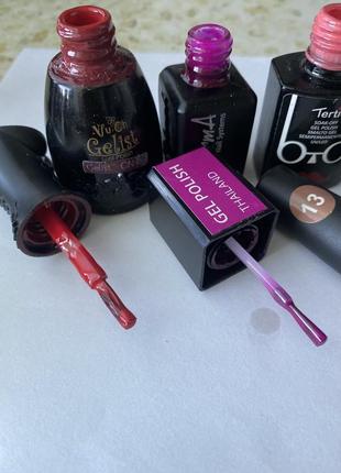 Лот набор гель лаки лак kodi trina reforma koto nfu.oh glambee nyd3 фото