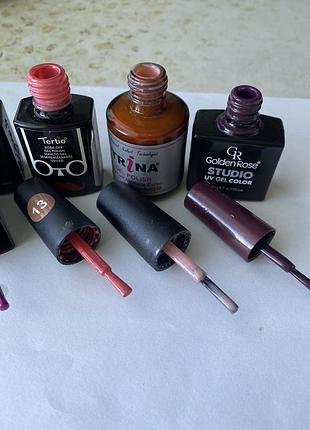 Лот набор гель лаки лак kodi trina reforma koto nfu.oh glambee nyd7 фото