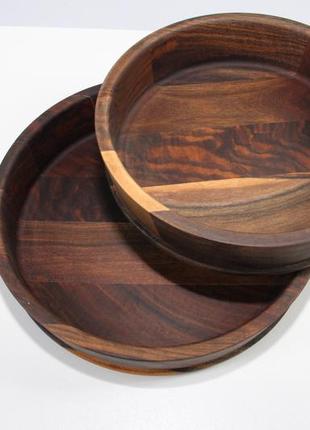 Дерев’яна тарілка супова (велика)