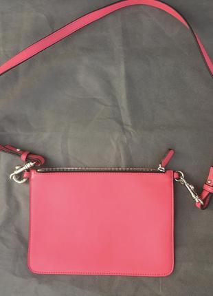 Рожева жіноча сумочка клатч