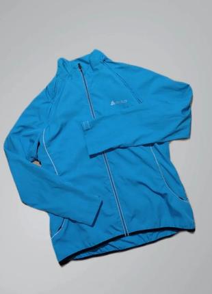 Жіноча спортивна курточка - жилетка odlo.m
стан ідеальний 
рукав відстібаються , світловідбиваючі елементи,  кармани на блискавках