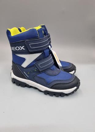 Зимові черевики geox himalaya 31,32,33,34,35,36,37,38 зимние ботинки