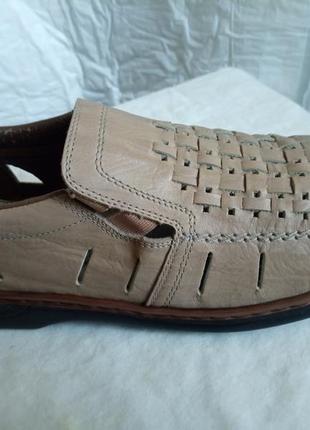 Туфли мужские кожаные rieker.