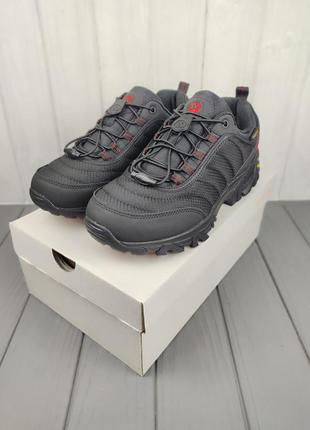 Кроссовки меррелл термо merrell vibram thermo black red