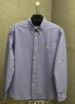 Клетчатая рубашка от бренда polo ralph lauren