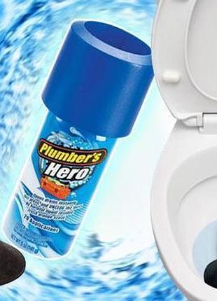 Вантуз для унітазу та каналізаційних труб plumber's hero