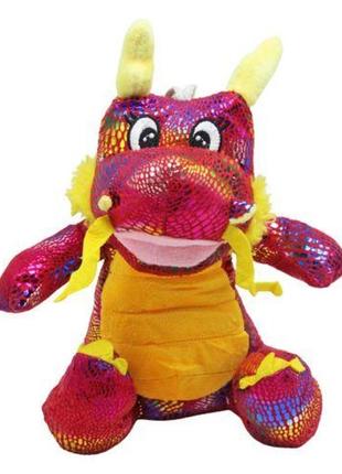 Мʼяка іграшка "дракон", червоний (30 см)