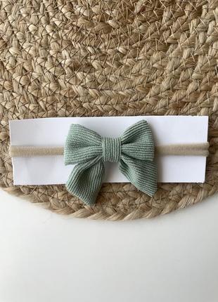 Бант повʼязка на голову