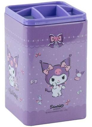 Канцелярский набор в стакане "kuromi"