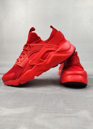 Кроссовки nike air huarache red 36-456 фото