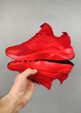 Кроссовки nike air huarache red 36-4510 фото