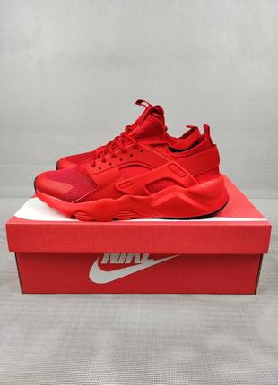 Кроссовки nike air huarache red 36-452 фото