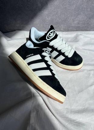 🔴 adidas campus black white