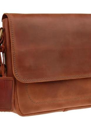 Сумка женская кожаная маленькая клатч светло-коричневая