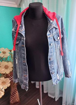 Стильная джинсовая курточка