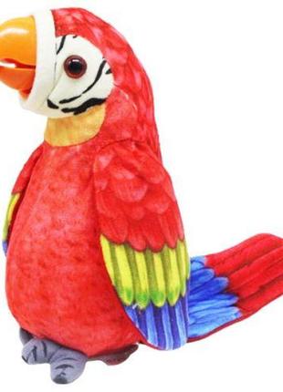 Інтерактивна іграшка "папуга-повторюшка" (червоний)