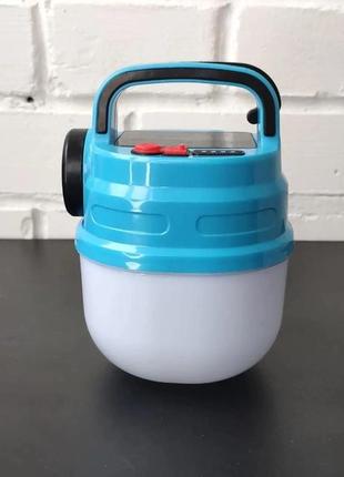 Лампа с солнечной панелью 50w hb-v70