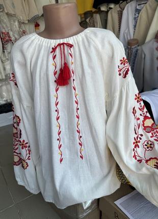 Вышиванка для девочки бемби.