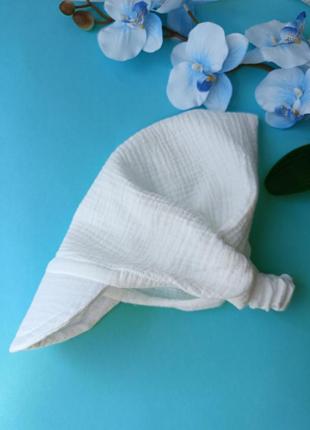 Косинка з козирком муслін бандана кепка муслін козирком