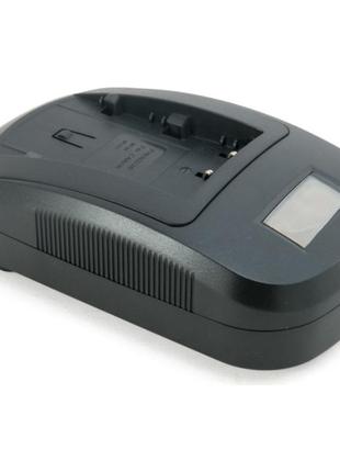 Зарядний пристрій для panasonic cga-s008, dmw-bce10, vw-vbj10, leica bp-dc6, rp-bp70l (lcd) – extradigital