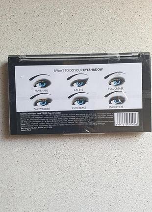 Lcf palette eyeshadow палетка теней3 фото