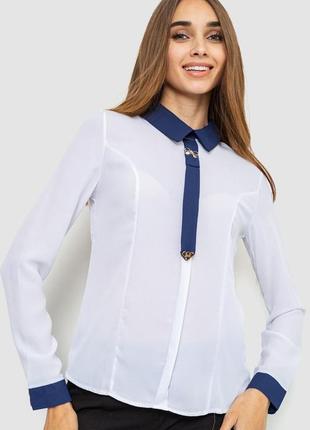 Блуза ошатна, колір білий