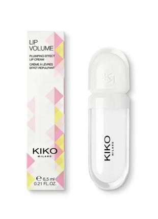 Бальзам для губ с эффектом увеличения объема lip volume kiko 02