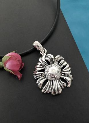 Серебряный подвес сентябринка