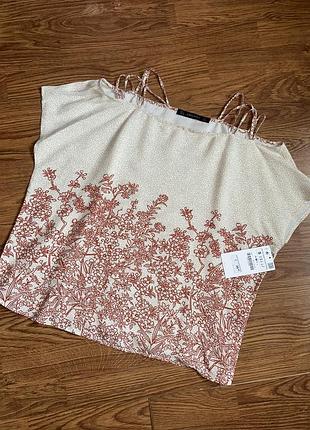 Майка топ з квітами