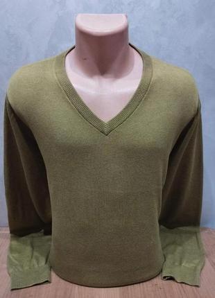 Безупречный высококачественный хлопковый пуловер скандинавского бренда dressmann