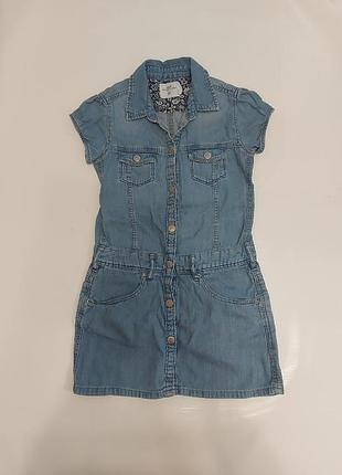 Сарафан сукня джинсова h&m 128-134