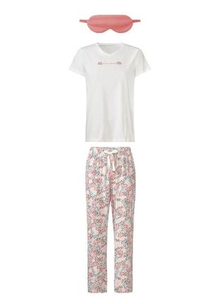 Пижама (футболка и штаны и повязка) esmara размер xs 32/34 euro