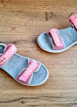 Босоніжки clarks, сандалі clarks, босоножки clarks