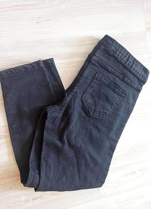 Джинсы стрейчевые джеггинсы на резинке l