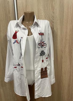 Рубашка с вышивкой