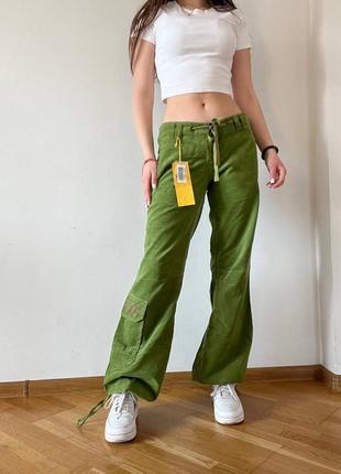 Женские брюки брюки брюки джинсы зеленые xs girl zone джоггеры прямые брюки