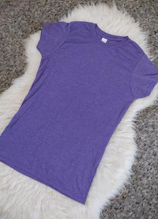Футболка фиолетовая размер м