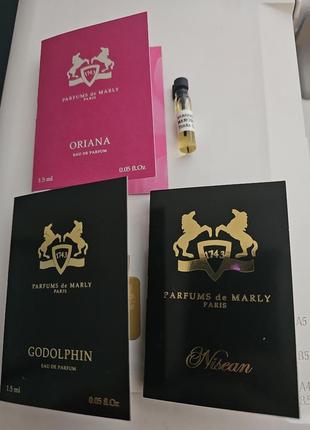 Набор пробников parfums de marly paris 3шт