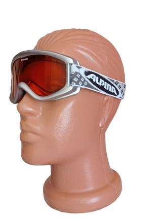 Ліжева маска alpina singleflex окуляри лижна маска оригінал