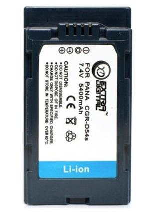 Акумулятор panasonic cga-d54s – extradigital