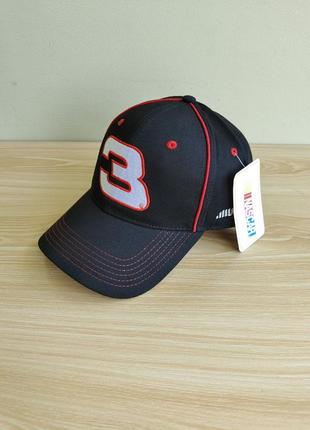 Чоловіча унісекс кепка бейсболка на резинці 3 nascar wnsp15-1 6ds