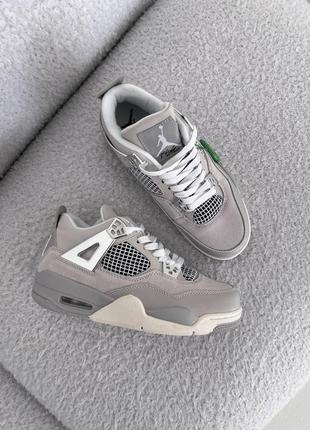Nike air jordan 4 retro light iron ore grey