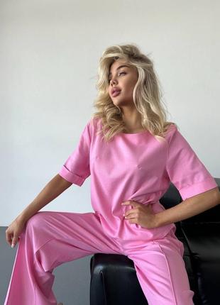 Костюм брючный лён