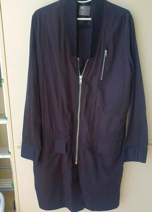 Тренч бомбер на змейке