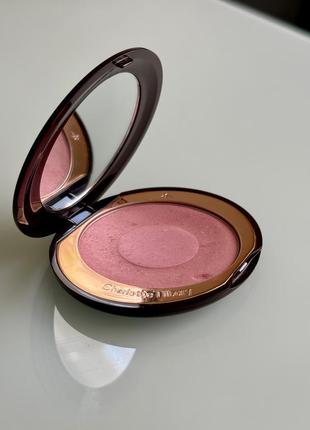 Румяна сухі charlotte tilbury love glow повнорозмір, оригінал 8г