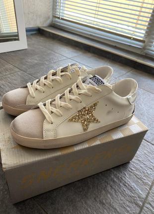 Кеди golden goose з золотою зіркою