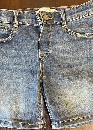 Шорти джинсовые zara