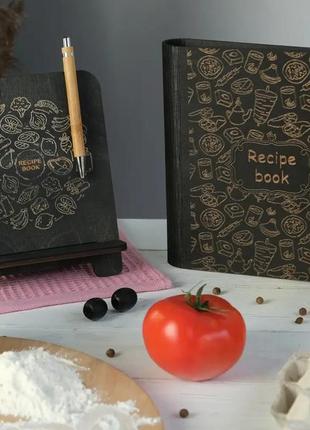 Книга для записів кулінарних рецептів "recipe book" а4 31х23см5 фото