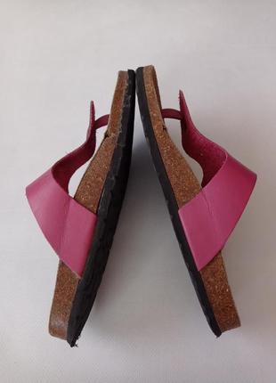 Walkx comfort. кожаные ортопедические шлепанцы 39 размер.